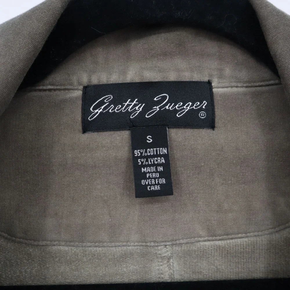 Gretty‎ Zueger Jacket Womens S Brown Feminine Romantic Classy Sophisticated Boho